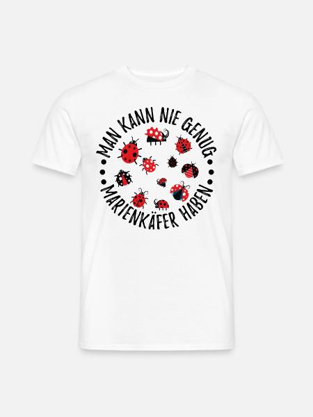 Marienkäfer Flügel Marienkäferflügel Maikäfer - Männer T-Shirt - Weiß