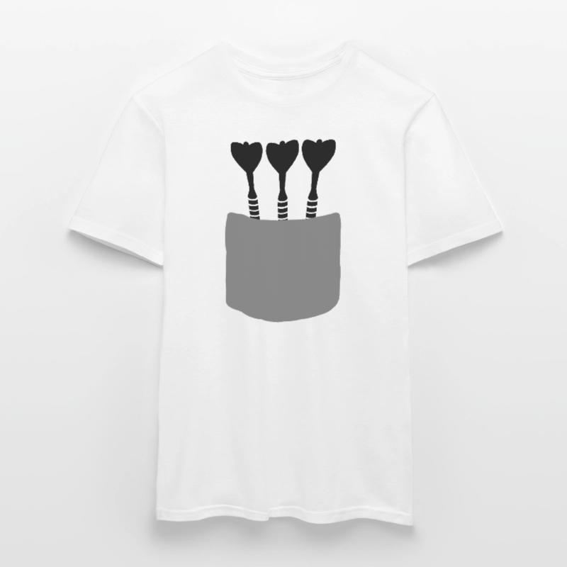 Fléchettes fléchettes fléchettes fléchettes fléchettes cadeau T-shirt homme