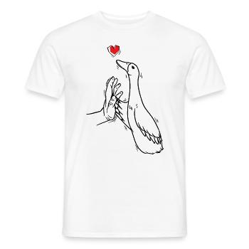 Running funny Running - Men's T-Shirt - white - Front - AI Model Male 178 dark (178cm)