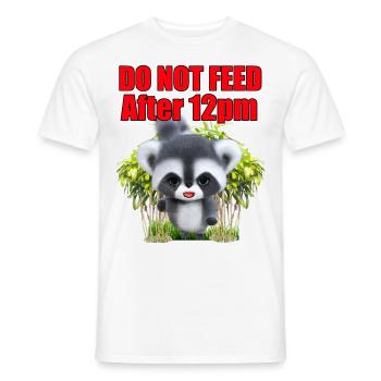 Füttern Sie den Gremlin nicht - Männer T-Shirt - Weiß - Vorne - AI Model Male 178 dark (178cm)