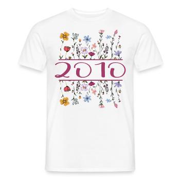 2000 Legendär Seit 2000 Geburtstag 2000 Frauen - Männer T-Shirt - Weiß - Vorne - AI Model Male 178 dark (178cm)