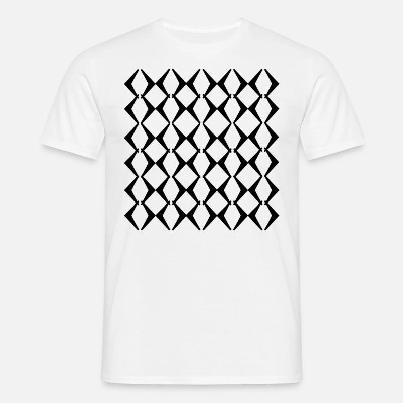 Uni Mode - Männer T-Shirt - Weiß