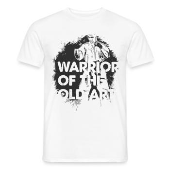 2reborn warrior of old style karate kickboxing mma - T-shirt homme - blanc - Devant - AI Model Male 178 dark (178cm)
