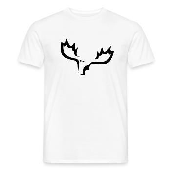 élan - T-shirt homme - blanc - Devant - AI Model Male 178 dark (178cm)