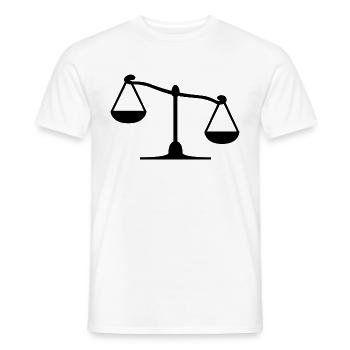 Balance - T-shirt homme - blanc - Devant - AI Model Male 178 dark (178cm)