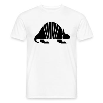 Tatoué - T-shirt homme - blanc - Devant - AI Model Male 178 dark (178cm)