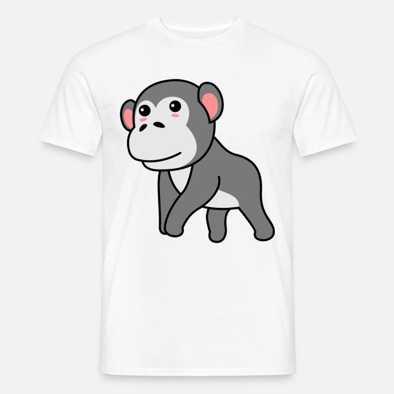 Gorilla Comic - Men's T-Shirt - white