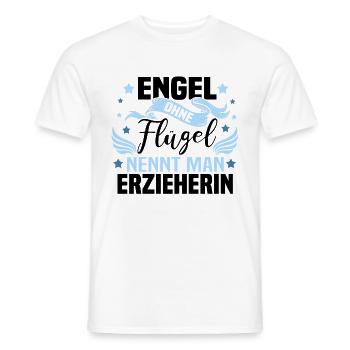 Lustiges Erzieherin Kinder Kindergarten Geschenk - Männer T-Shirt - Weiß - Vorne - AI Model Male 178 dark (178cm)