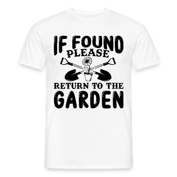 Jardiniers amateurs, jardiniers de fruits et légumes - T-shirt homme - blanc - Devant - AI Model Male 178 dark (178cm)