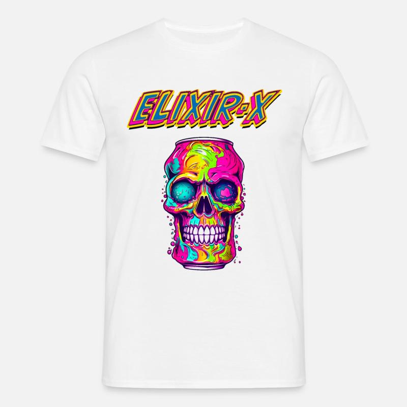 ELIXIR X - Männer T-Shirt - Weiß