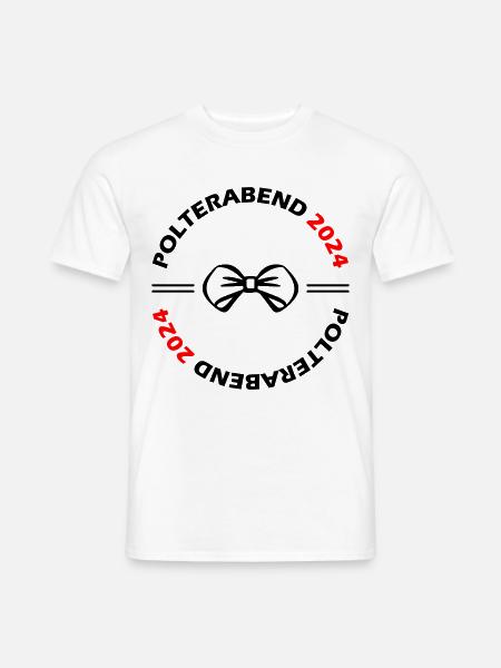 Polterabend 2024 - Männer T-Shirt - Weiß