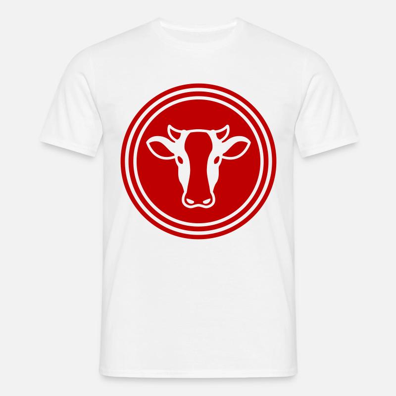 Beef Head - Men's T-Shirt - white