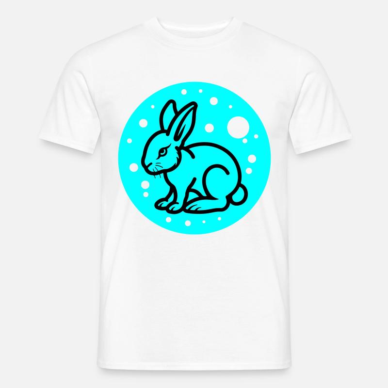 Bunny Easter Symbol - Men's T-shirt - white