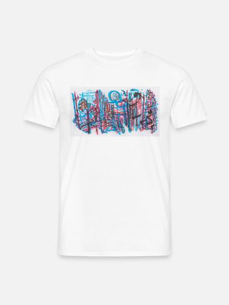 240702 0 - Männer T-Shirt - Weiß