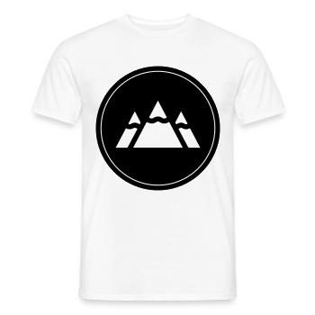 Berge - Männer T-Shirt - Weiß - Vorne - AI Model Male 178 dark (178cm)