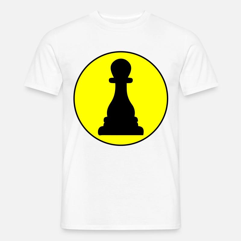 Runner Bauer Chess Piece - Men's T-shirt - white