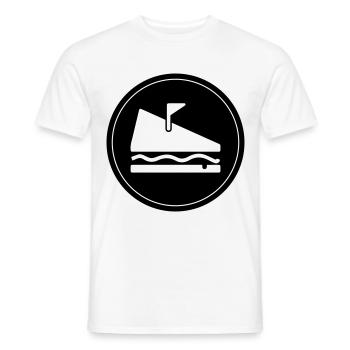 Sandwich Food - Männer T-Shirt - Weiß - Vorne - AI Model Male 178 dark (178cm)