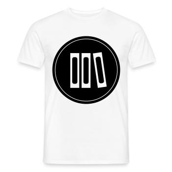 Read books - Men's T-Shirt - white - Front - AI Model Male 178 dark (178cm)