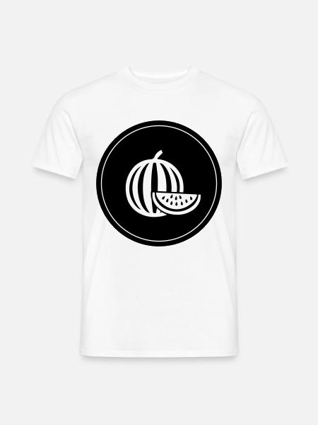 Melone Frucht - Männer T-Shirt - Weiß