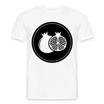 Icône Grenade - T-shirt homme - blanc - Devant - AI Model Male 178 dark (178cm)