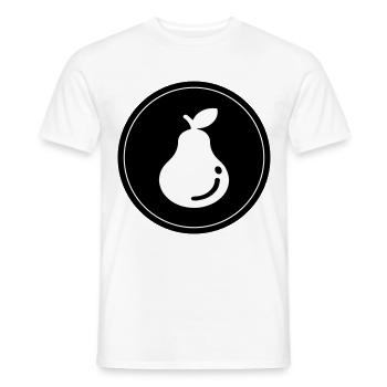 Pear Fruit - Men's T-Shirt - white - Front - AI Model Male 178 dark (178cm)