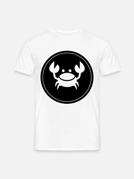 Crustacean Circle - Men's T-Shirt - white