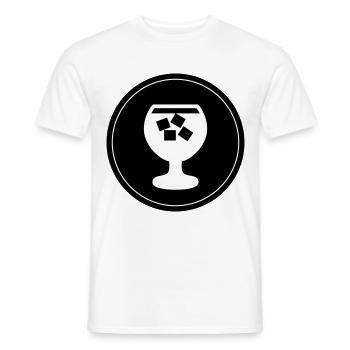 Whisky Icon - Men's T-Shirt - white - Front - AI Model Male 178 dark (178cm)