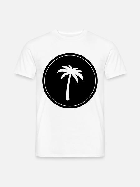 Palm Symbol - Men's T-Shirt - white