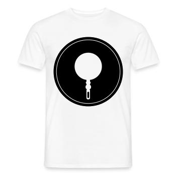 Chef de cuisine Pan - T-shirt homme - blanc - Devant - AI Model Male 178 dark (178cm)