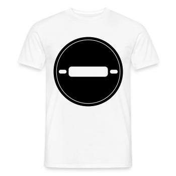 Rouleau de cuisine à pâtisserie - T-shirt homme - blanc - Devant - AI Model Male 178 dark (178cm)