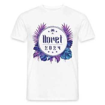 Lloret De Mar 2024 - Männer T-Shirt - Weiß - Vorne - AI Model Male 178 dark (178cm)