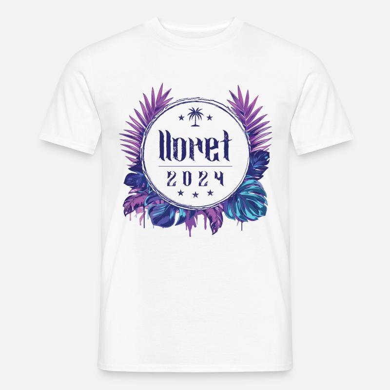 Lloret De Mar 2024 - Männer T-Shirt - Weiß
