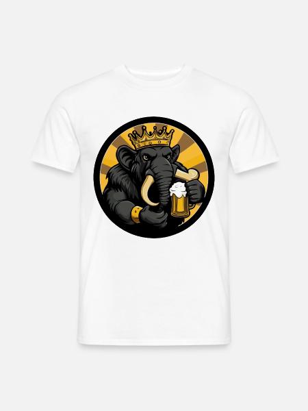 Mammut Beer Comic - Men's T-Shirt - white