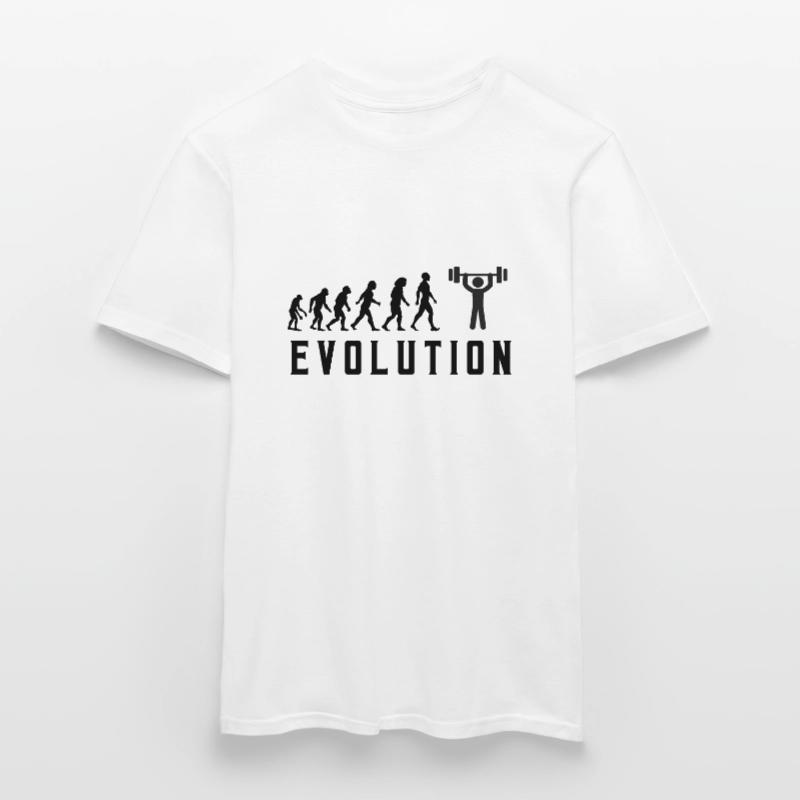 Evolution Bodybuliding Évolution de T-shirt homme