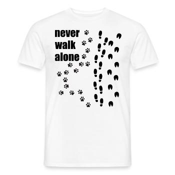 funny dog saying gift dog horse horses - Men's T-Shirt - white - Front - AI Model Male 178 dark (178cm)