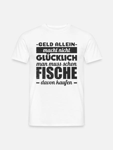 lustiges Aquarium Aquarianer Aquaristik Geschenk - Männer T-Shirt - Weiß