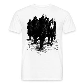 Business men - T-shirt homme - blanc - Devant - AI Model Male 178 dark (178cm)