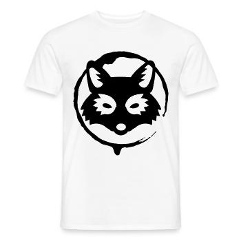Fuchs - Fox - Naturschutz - Waldtier - Männer T-Shirt - Weiß - Vorne - AI Model Male 178 dark (178cm)