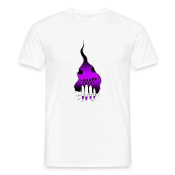 PINK Monster Tear - Männer T-Shirt - Weiß - Vorne - AI Model Male 178 dark (178cm)