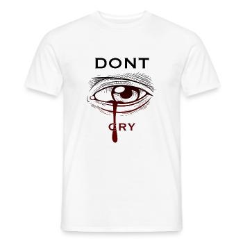 Of which cry - Men's T-Shirt - white - Front - AI Model Male 178 dark (178cm)