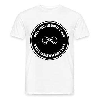 Polterabend 2024 - Männer T-Shirt - Weiß - Vorne - AI Model Male 178 dark (178cm)