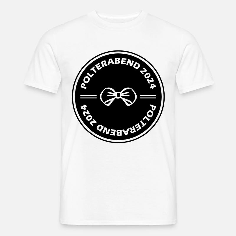 Polterabend 2024 - Männer T-Shirt - Weiß