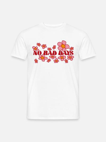 NoBadDay2 - Männer T-Shirt - Weiß