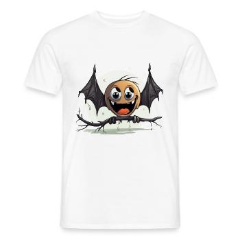 The Bat Ballet - Men's T-Shirt - white - Front - AI Model Male 178 dark (178cm)