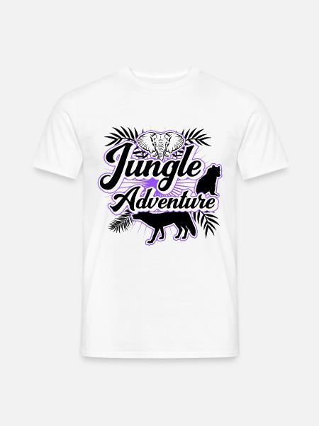 Safari Big five - Männer T-Shirt - Weiß