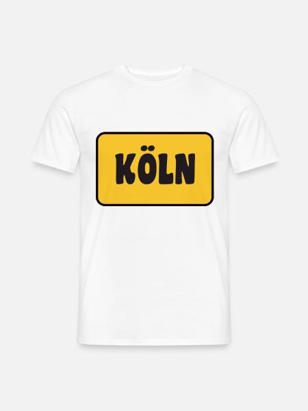 Köln - Männer T-Shirt - Weiß