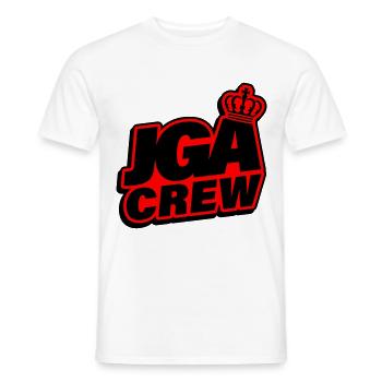 Bachelor Crew Bachelor Party - Men's T-Shirt - white - Front - AI Model Male 178 dark (178cm)