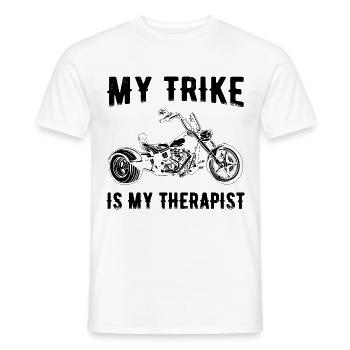 Dictons Trike - T-shirt homme - blanc - Devant - AI Model Male 178 dark (178cm)