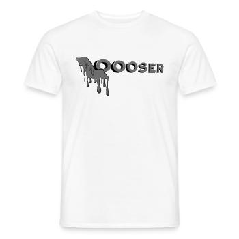 Looser Loser Idiot Fun Fun Fun Humor Joke - Men's T-Shirt - white - Front - AI Model Male 178 dark (178cm)