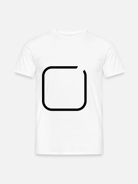 hook symbol - Men's T-Shirt - white